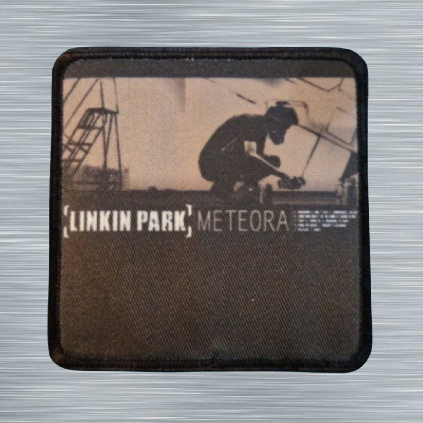 Patch Linkin Park Meteora - Carré - Imprimé - 7,5 x 7,5 centimètres