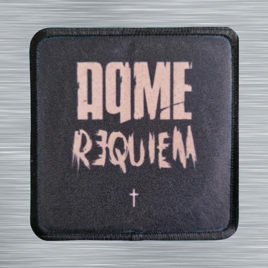 Patch AqME Requiem - Carré - Imprimé - 7,5 x 7,5 centimètres