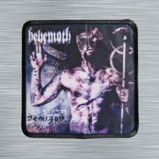 Patch Behemoth Demigod - Carré - Imprimé - 7,5 x 7,5 centimètres