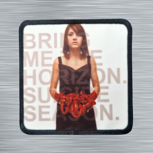 Patch Bring Me the Horizon Suicide Season - Carré - Imprimé - 7,5 x 7,5 centimètres