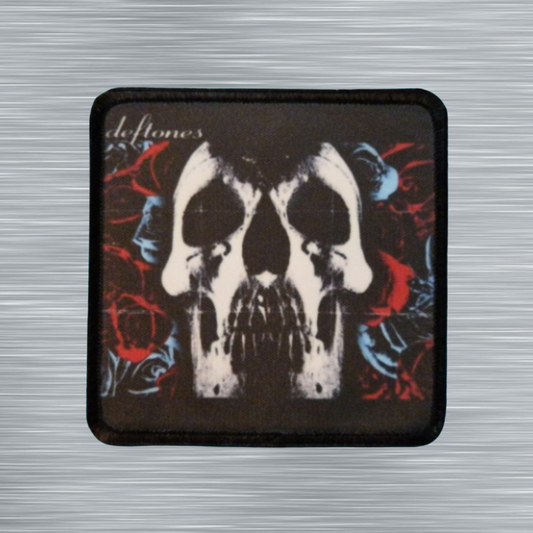 Patch Deftones Album éponyme - Carré - Imprimé - 7,5 x 7,5 centimètres