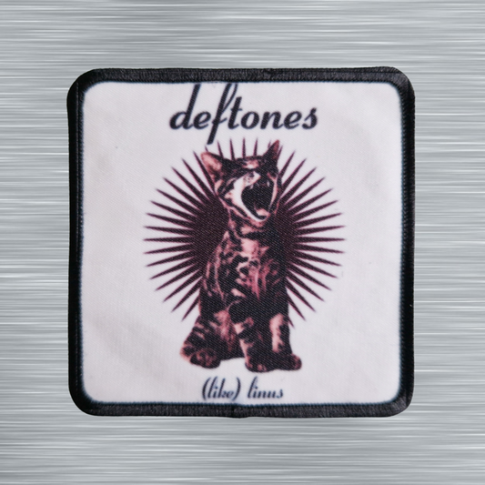 Patch Deftones (Like) Linus - Carré - Imprimé - 7,5 x 7,5 centimètres