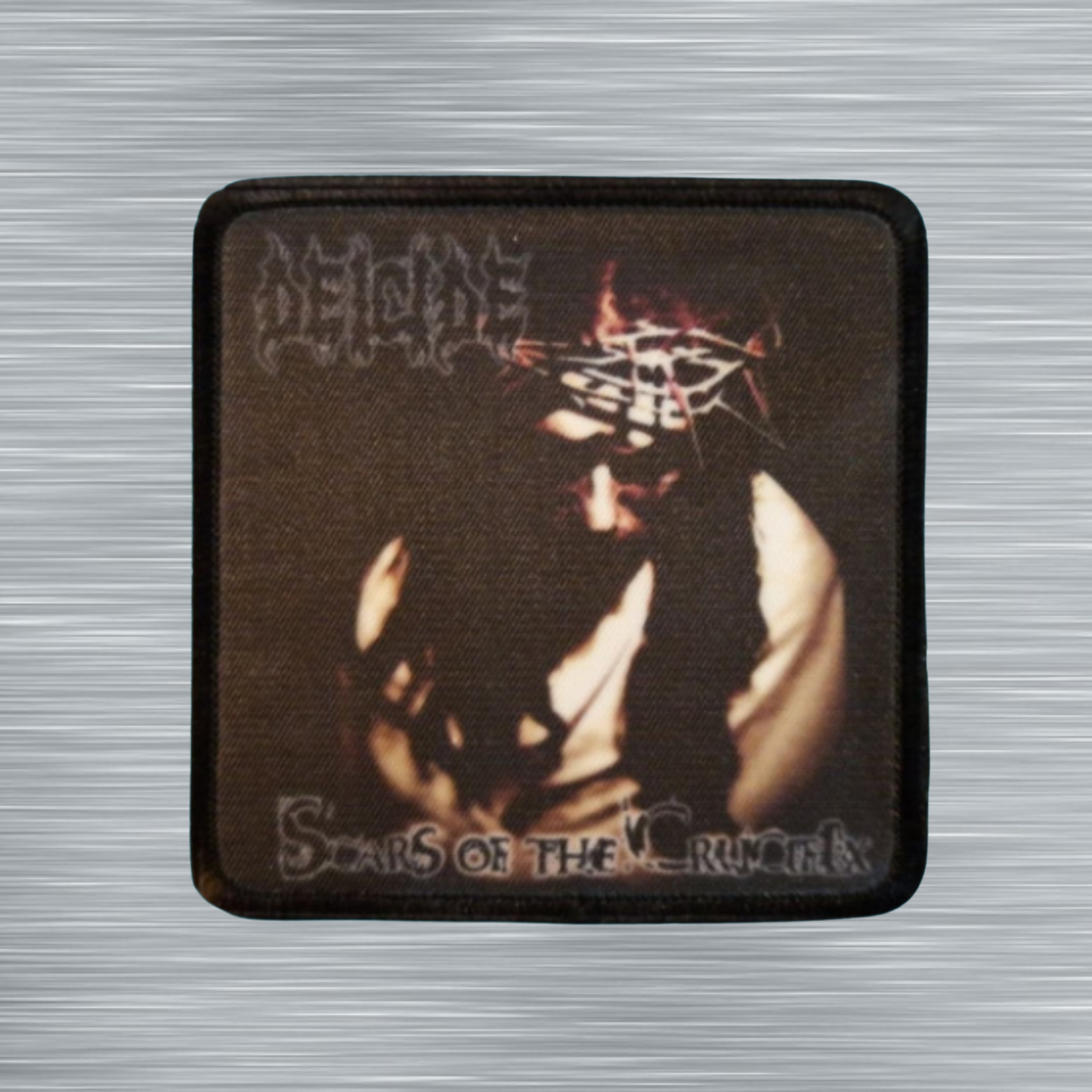 Patch Deicide Scars of the Crucifix - Carré - Imprimé - 7,5 x 7,5 centimètres
