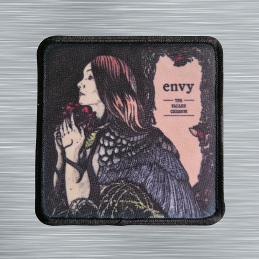 Patch Envy The Fallen Crimson - Carré - Imprimé - 7,5 x 7,5 centimètres