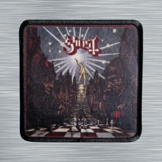 Patch Ghost Popestar - Carré - Imprimé - 7,5 x 7,5 centimètres