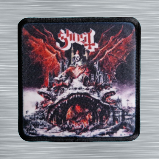 Patch Ghost Prequelle - Carré - Imprimé - 7,5 x 7,5 centimètres
