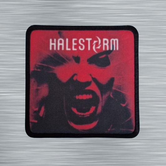 Patch Halestorm Back From The Dead - Carré - Imprimé - 7,5 x 7,5 centimètres