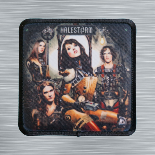 Patch Halestorm Into The Wild Life - Carré - Imprimé - 7,5 x 7,5 centimètres
