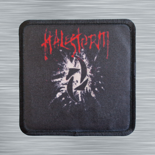 Patch Halestorm Logo - Carré - Imprimé - 7,5 x 7,5 centimètres