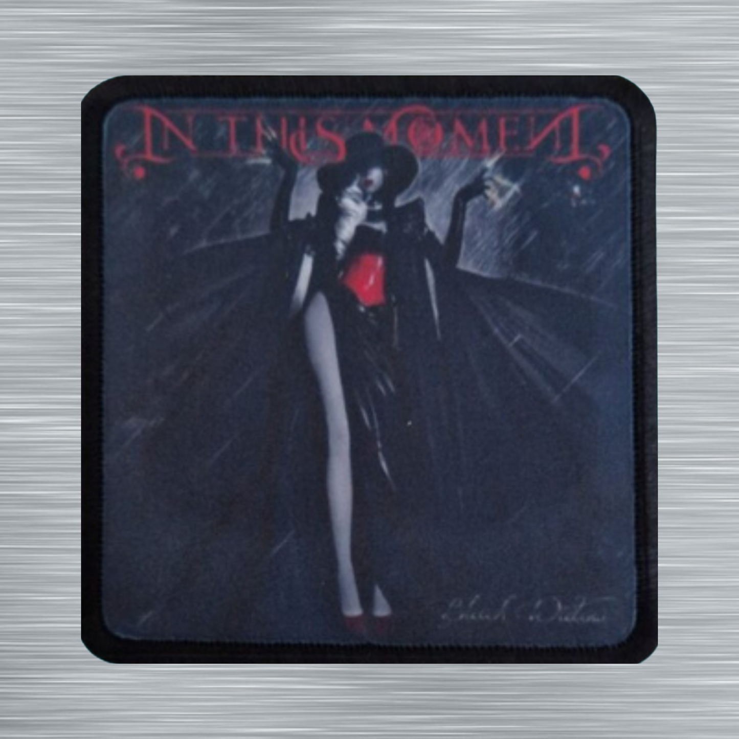 Patch In This Moment Black Widow - Carré - Imprimé - 7,5 x 7,5 centimètres