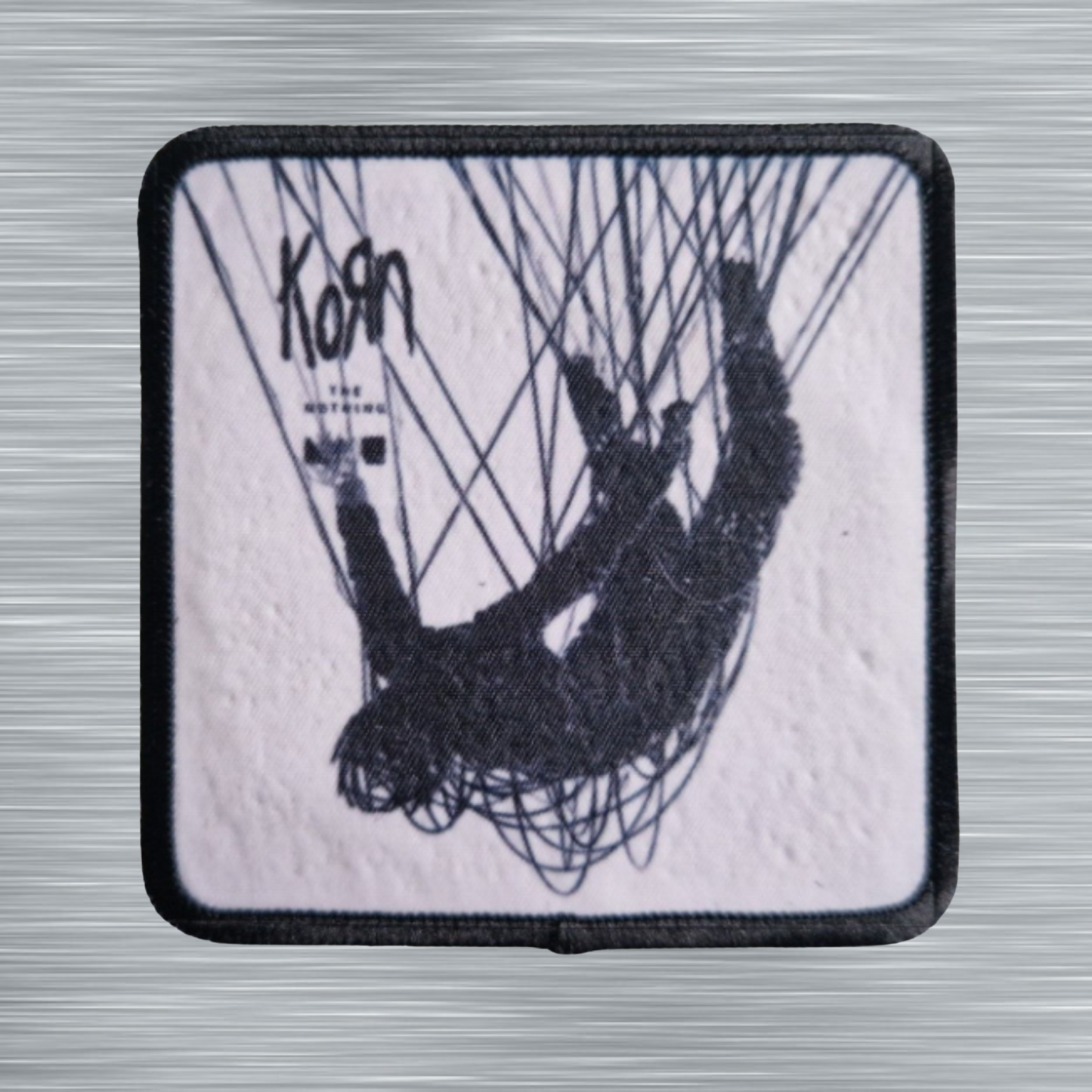 Patch Korn The Nothing - Carré - Imprimé - 7,5 x 7,5 centimètres