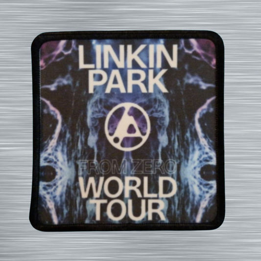 Patch Linkin Park From Zero World Tour - Carré - Imprimé - 7,5 x 7,5 centimètres