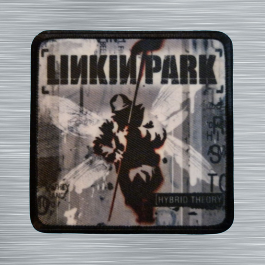 Patch Linkin Park Hybrid Theory - Carré - Imprimé - 7,5 x 7,5 centimètres