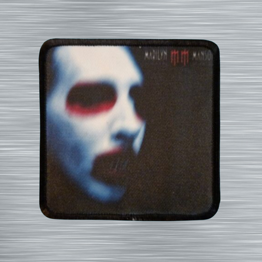 Patch Marilyn Manson The Golden Age Of Grotesque - Carré - Imprimé - 7,5 x 7,5 centimètres