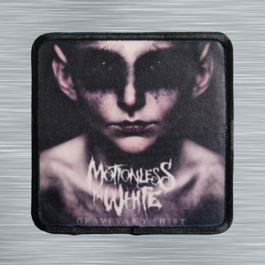 Patch Motionless in White Graveyard Shift - Carré - Imprimé - 7,5 x 7,5 centimètres