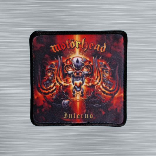 Patch Motörhead Inferno - Carré - Imprimé - 7,5 x 7,5 centimètres