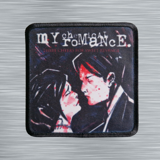 Patch My Chemical Romance Three Cheers for Sweet Revenge - Carré - Imprimé - 7,5 x 7,5 centimètres