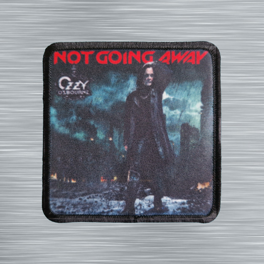 Patch Ozzy Osbourne Not Going Away - Carré - Imprimé - 7,5 x 7,5 centimètres