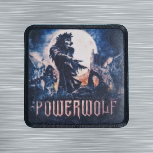 Patch Powerwolf Blessed and Possessed - Carré - Imprimé - 7,5 x 7,5 centimètres