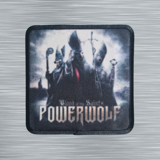 Patch Powerwolf Blood of the Saints - Carré - Imprimé - 7,5 x 7,5 centimètres