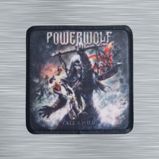 Patch Powerwolf Call of the Wild - Carré - Imprimé - 7,5 x 7,5 centimètres