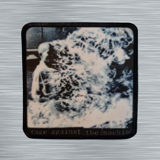 Patch Rage Against The Machine Album Éponyme - Carré - Imprimé - 7,5 x 7,5 centimètres