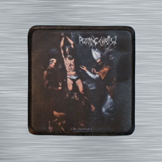 Patch Rotting Christ The Heretics - Carré - Imprimé - 7,5 x 7,5 centimètres