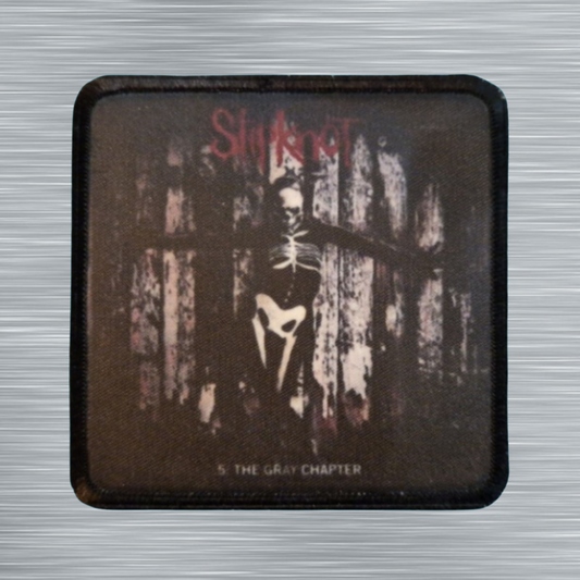 Patch Slipknot 5 The Gray Chapter - Carré - Imprimé - 7,5 x 7,5 centimètres