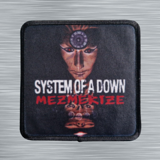 Patch System Of A Down Mezmerize - Carré - Imprimé - 7,5 x 7,5 centimètres