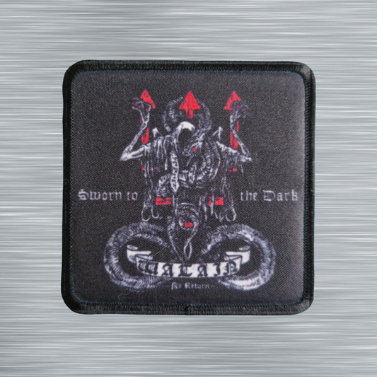 Patch Watain Sworn to the Dark - Carré - Imprimé - 7,5 x 7,5 centimètres