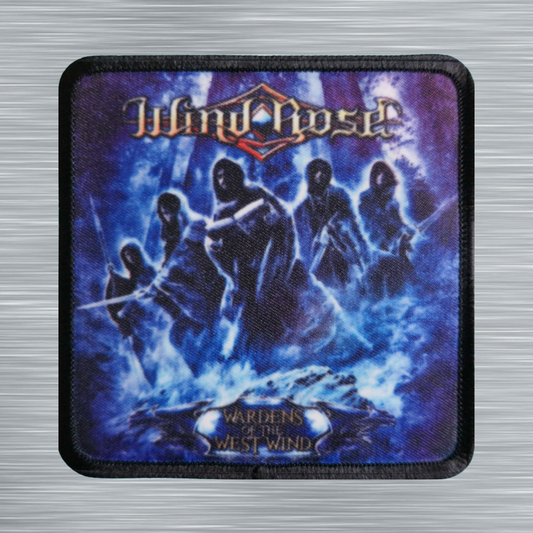 Patch Wind Rose Wardens of the West Wind - Carré - Imprimé - 7,5 x 7,5 centimètres