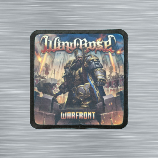 Patch Wind Rose Warfront - Carré - Imprimé - 7,5 x 7,5 centimètres