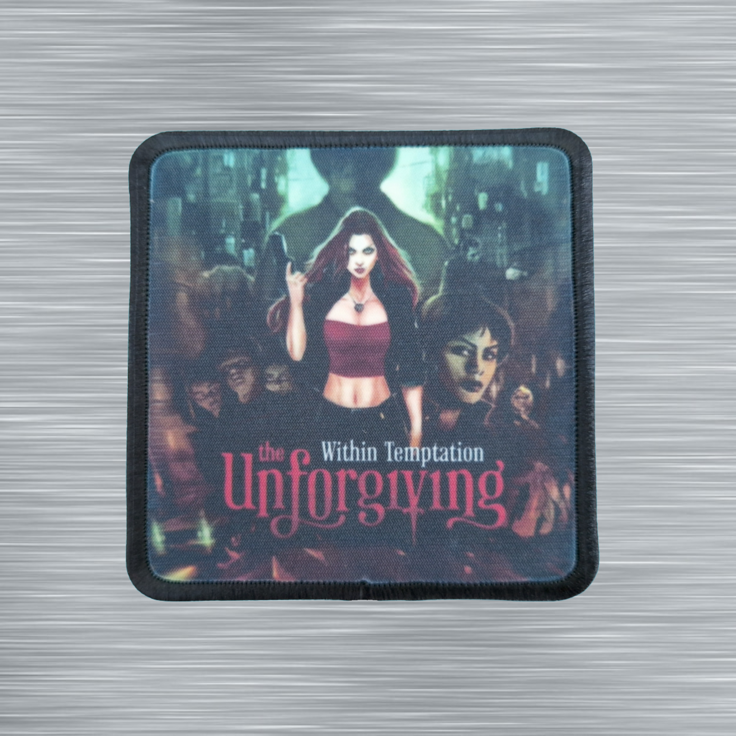 Patch Within Temptation The Unforgiving - Carré - Imprimé - 7,5 x 7,5 centimètres